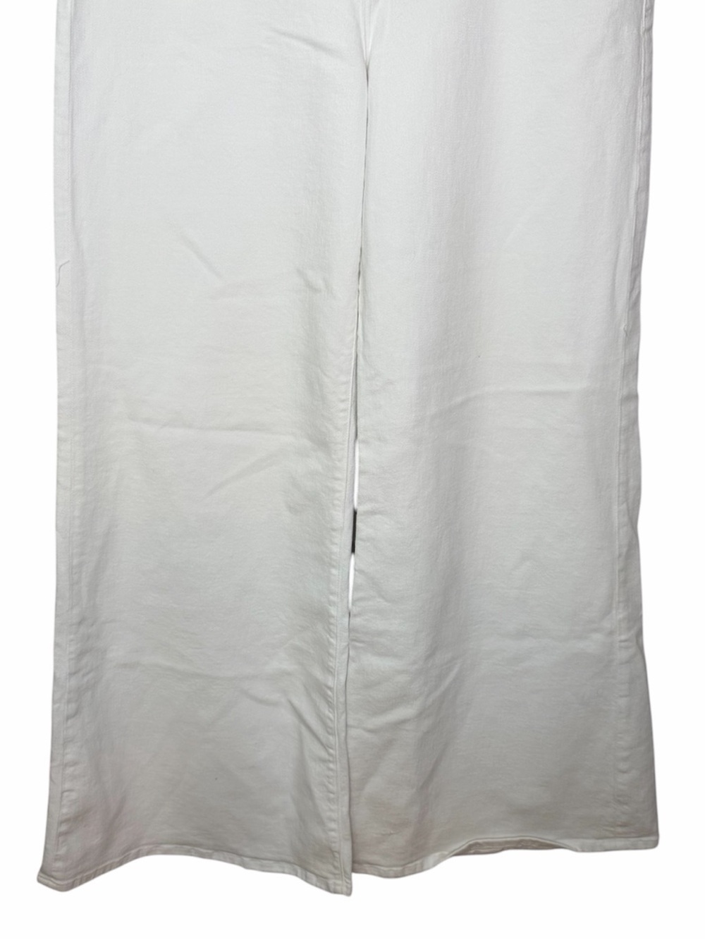 Frame Le Palazzo White Denim Wide Leg Jeans Womens 31 - Picture 4 of 10